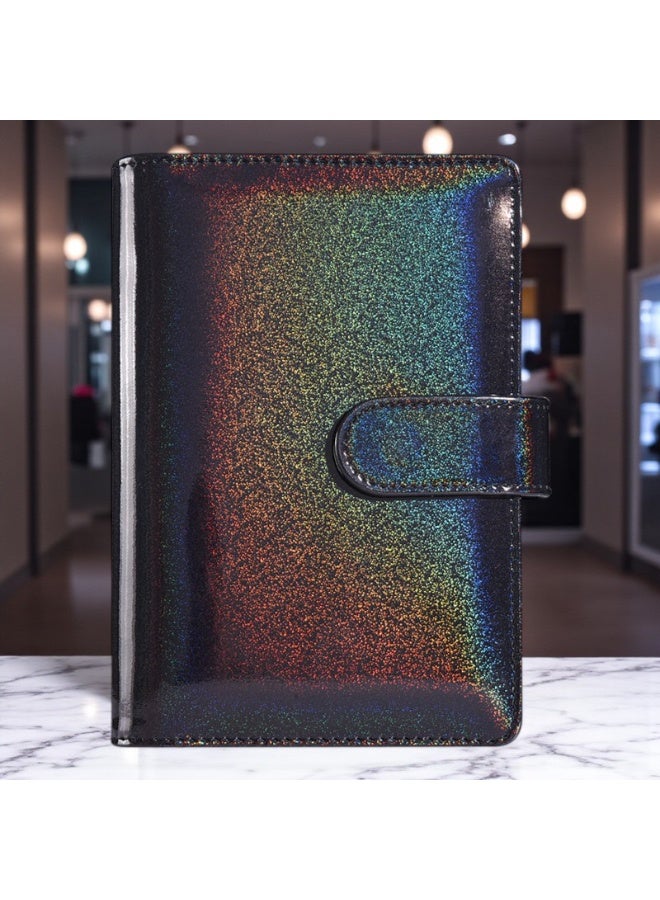 Faux leather wallet, money pouch, budget and notepad with card slots, cash and money compartment - A6 - Image 2